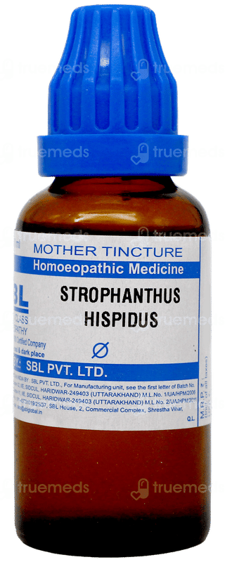 Sbl Strophanthus Hispidus Q Mother Tincture 30Ml
